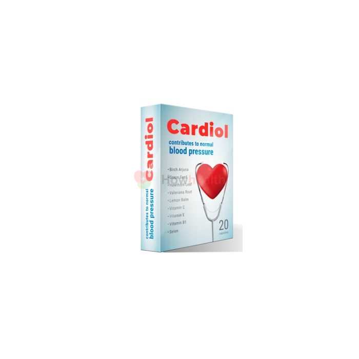 Cardiol - slėgį stabilizuojantis produktas