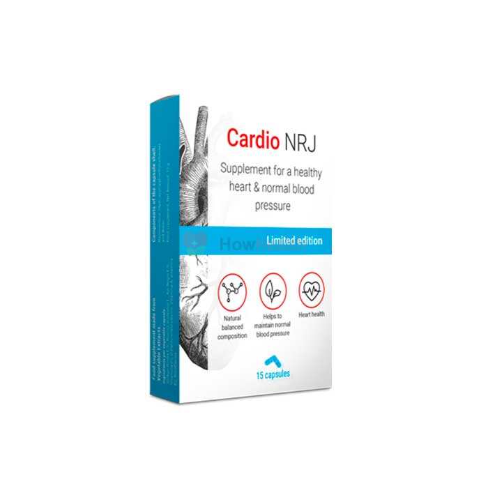 Cardio NRJ - Kapseln gegen Bluthochdruck