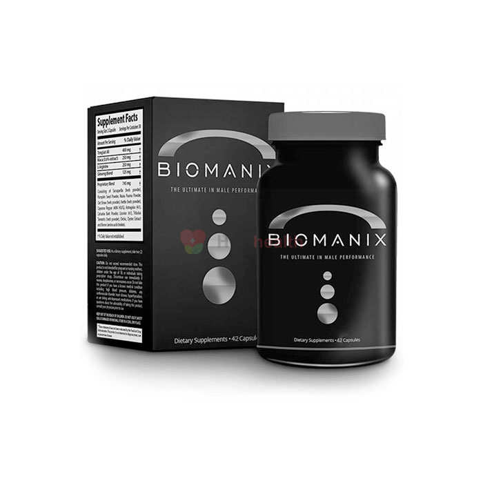 Biomanix - kapsulės stiprumui sustiprinti